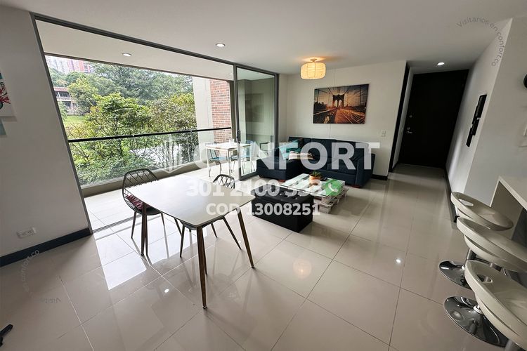 Apartamento de 2 alcobas en arriendo en Los Balsos, Medellín, 80 m² · foto 2 de 24