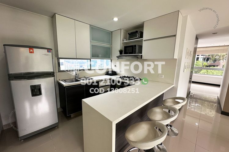 Apartamento de 2 alcobas en arriendo en Los Balsos, Medellín, 80 m² · foto 6 de 24