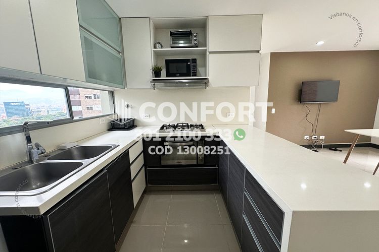 Apartamento de 2 alcobas en arriendo en Los Balsos, Medellín, 80 m² · foto 7 de 24