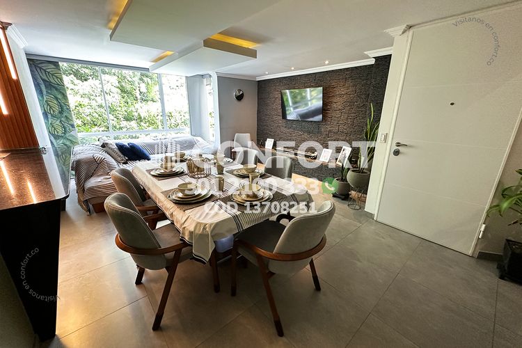 Apartamento de 3 alcobas en arriendo en La Visitación, Medellín, 130 m² · foto 2 de 24
