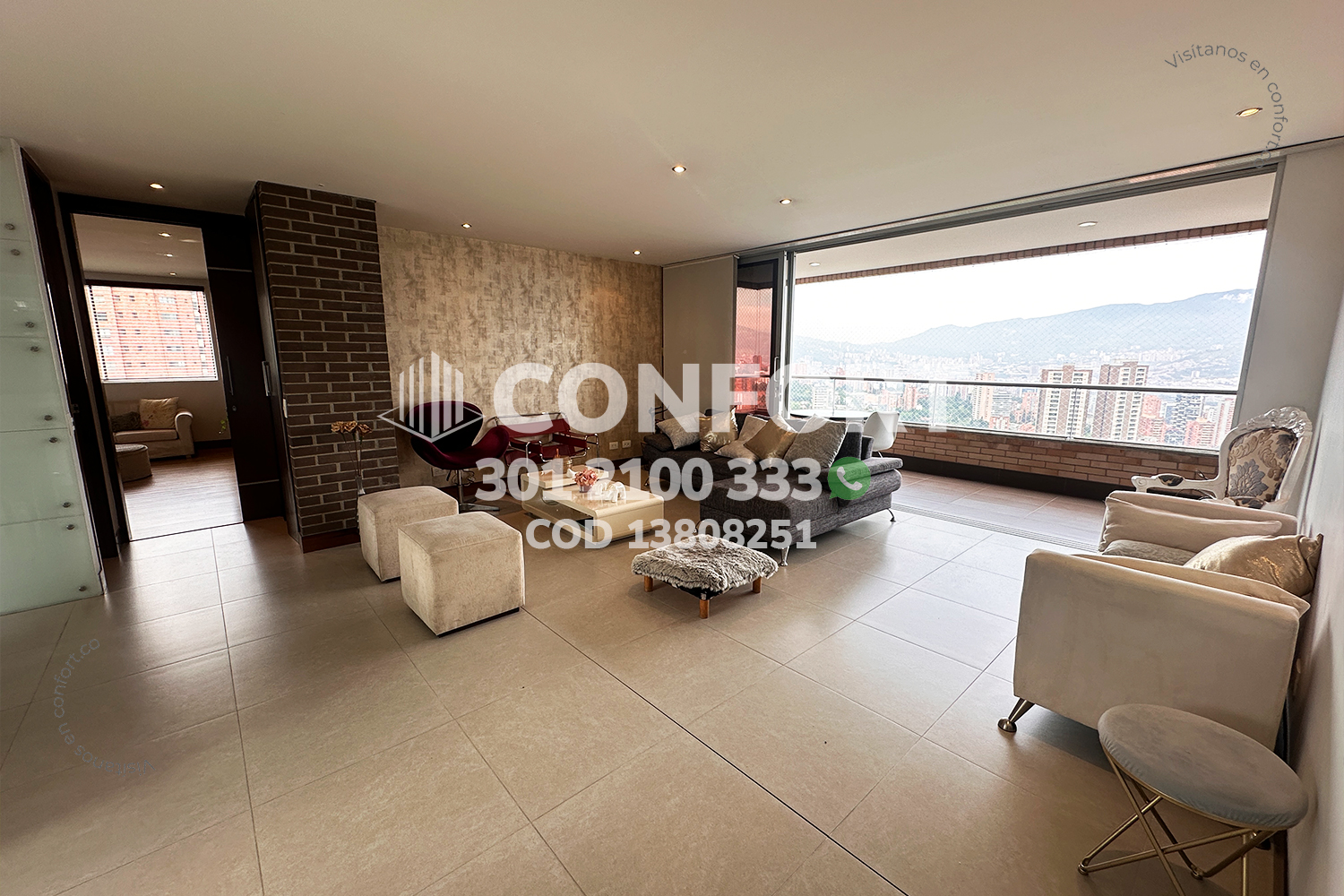 Apartamento en arriendo en El Tesoro, Medellín · foto 3 de 24