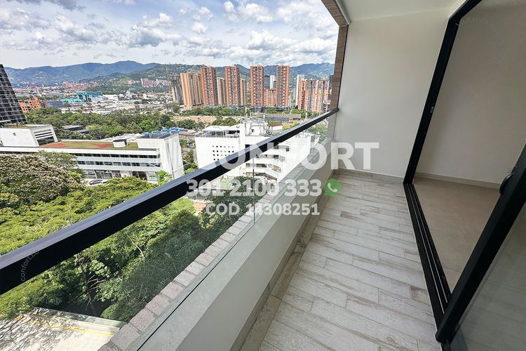 Apartamento de 3 alcobas en arriendo en Castropol, Medellín, 95 m² · foto 5 de 24