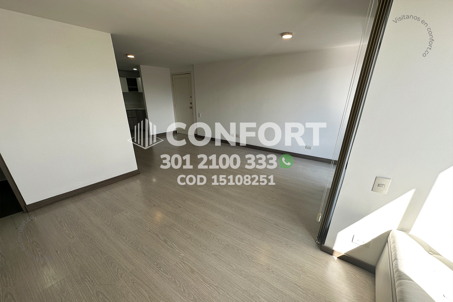 Apartamento en arriendo en Vizcaya, Medellín · foto 3 de 23