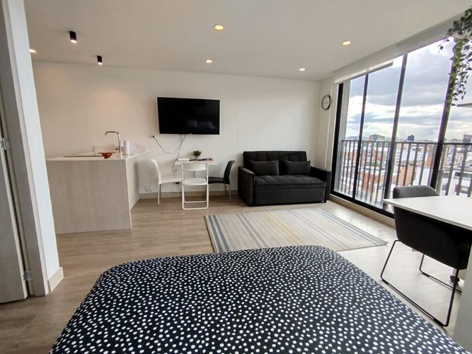 Apartaestudio en arriendo en El Recuerdo, Bogotá, 43 m² · foto 5 de 20