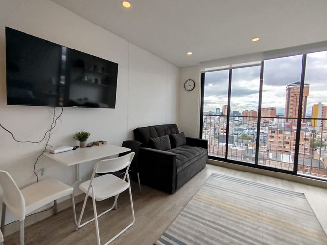 Apartaestudio en arriendo en El Recuerdo, Bogotá, 43 m² · foto 6 de 20