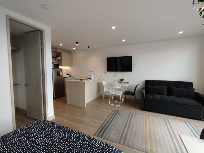 Apartaestudio en arriendo en El Recuerdo, Bogotá, 43 m² · foto 7 de 20