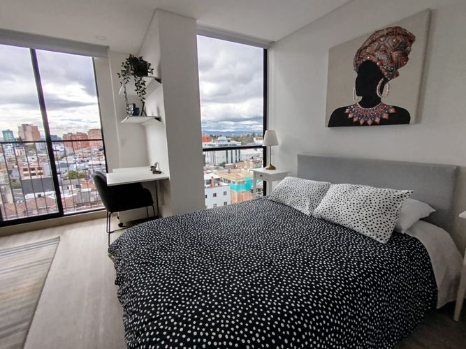 Apartaestudio en arriendo en El Recuerdo, Bogotá, 43 m² · foto 8 de 20