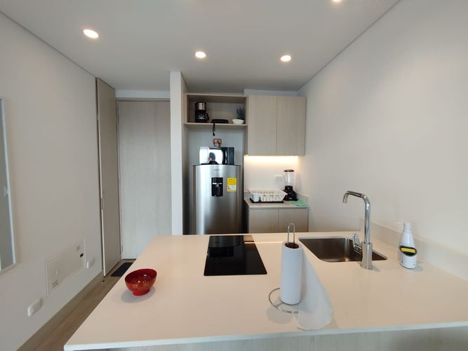 Apartaestudio en arriendo en El Recuerdo, Bogotá, 43 m² · foto 13 de 20