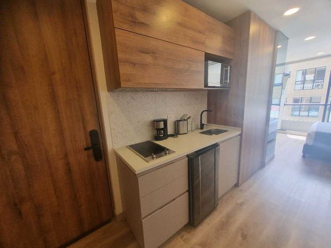 Apartaestudio en venta en Chico Norte, Bogotá, 27 m² · foto 6 de 24