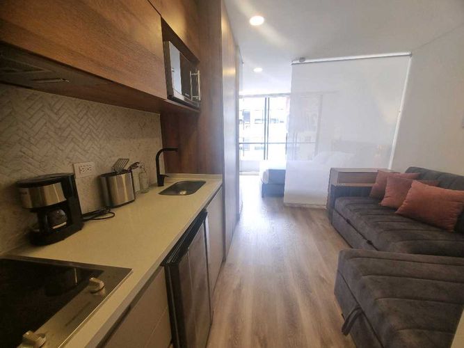 Apartaestudio en venta en Chico Norte, Bogotá, 27 m² · foto 9 de 24