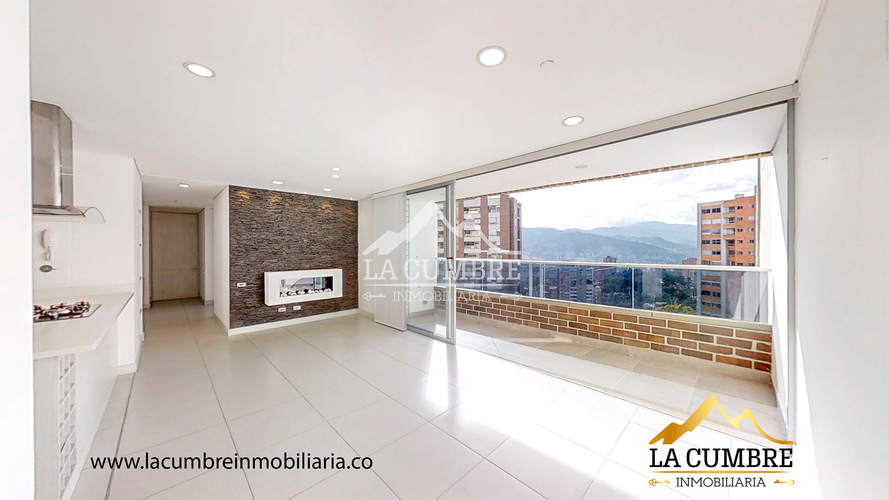 Apartamento de 3 alcobas en arriendo en Cumbres, Envigado, 112 m² · foto 2 de 15