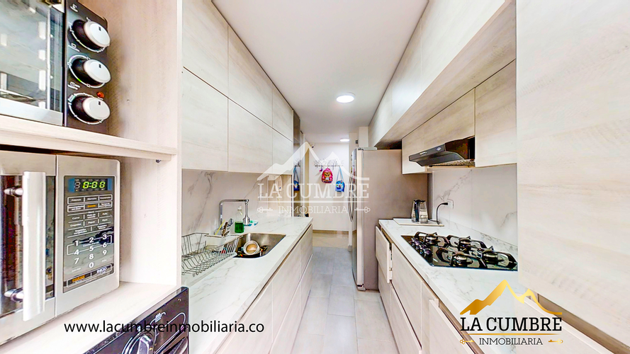 Apartamento de 3 alcobas en venta en Castropol, Medellín, 98 m² · foto 8 de 13