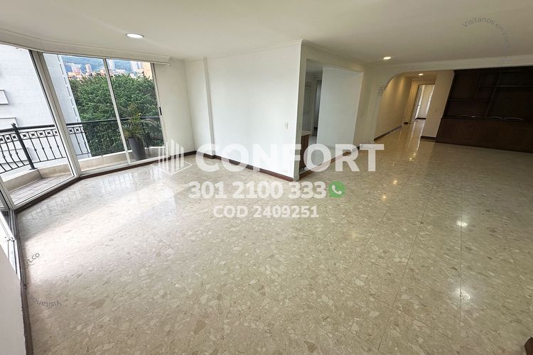 Apartamento de 3 alcobas en arriendo en Los Parra, Medellín, 170 m² · foto 2 de 24