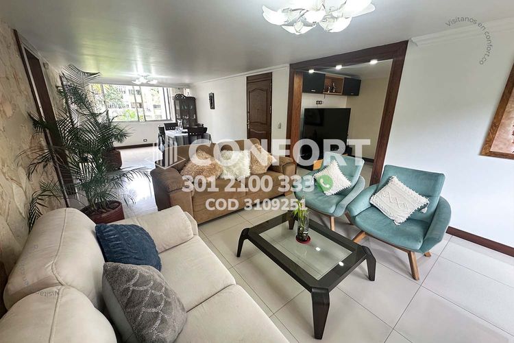 Apartamento de 4 alcobas en arriendo en La Aguacatala, Medellín, 200 m² · foto 19 de 24