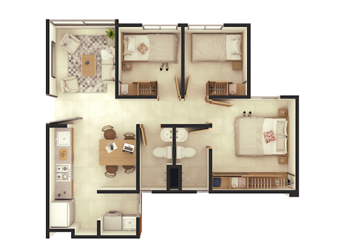 Lote en venta en El Tambo, La Ceja, 64 m² · foto 5 de 7