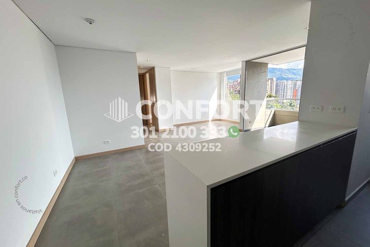 Apartamento de 2 alcobas en arriendo en Loma Del Esmeraldal, Envigado, 77 m² · foto 3 de 24