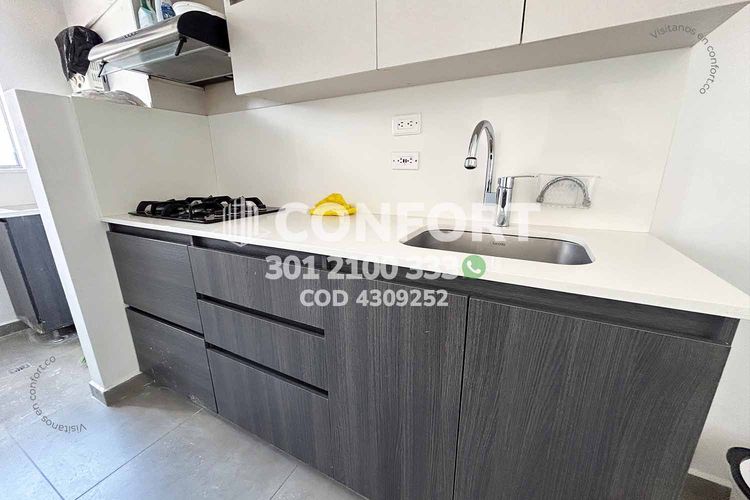 Apartamento de 2 alcobas en arriendo en Loma Del Esmeraldal, Envigado, 77 m² · foto 10 de 24