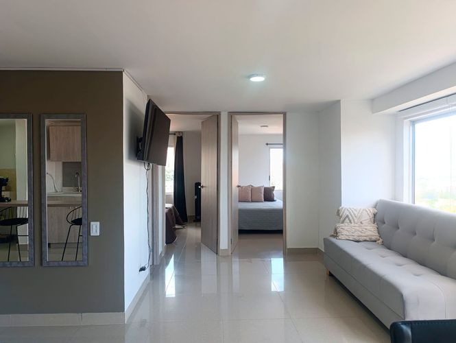 Apartamento de 2 alcobas en arriendo en El Poblado, Medellín, 50 m² · foto 5 de 16