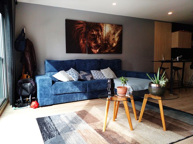 Apartamento de 1 alcoba en arriendo en Los Balsos, Medellín, 62 m² · foto 2 de 14