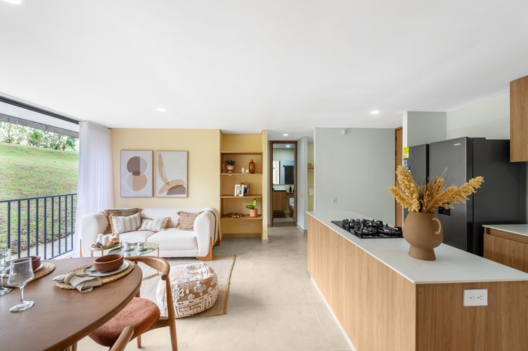 Apartamento de 2 alcobas en venta en Los Horizontes, La Estrella, 62 m² · foto 15 de 24