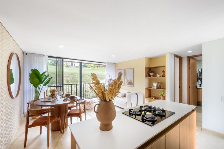 Apartamento de 2 alcobas en venta en Los Horizontes, La Estrella, 62 m² · foto 16 de 24