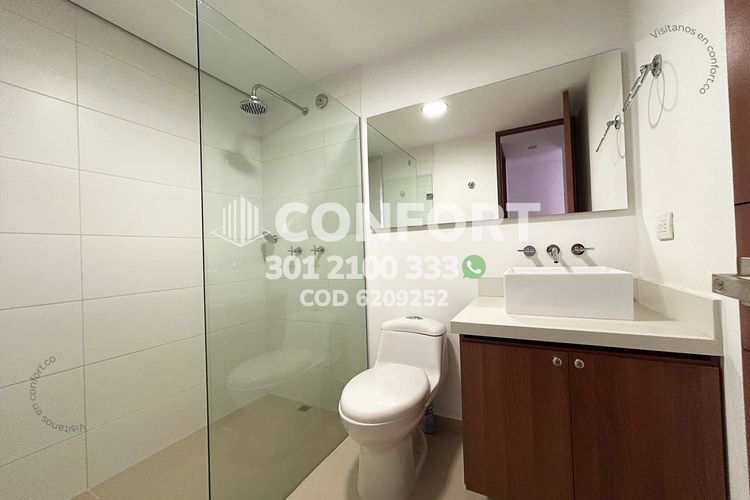 Apartamento de 2 alcobas en arriendo en Loma De Las Brujas, Envigado, 110 m² · foto 9 de 24