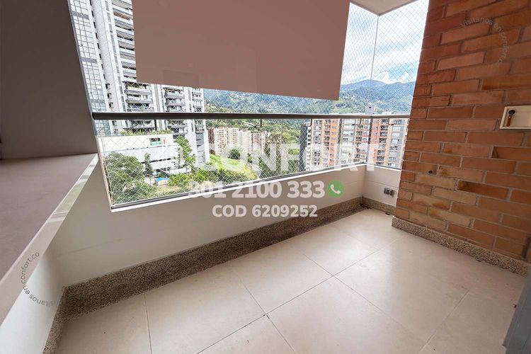 Apartamento de 2 alcobas en arriendo en Loma De Las Brujas, Envigado, 110 m² · foto 15 de 24
