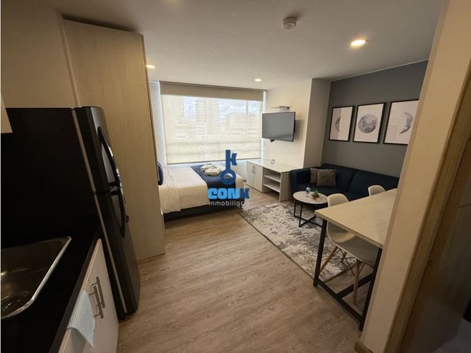Apartaestudio en venta en Las Nieves, Bogotá, 22 m² · foto 2 de 10