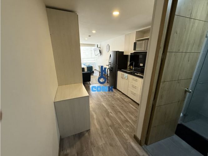 Apartaestudio en venta en Las Nieves, Bogotá, 25 m² · foto 2 de 11