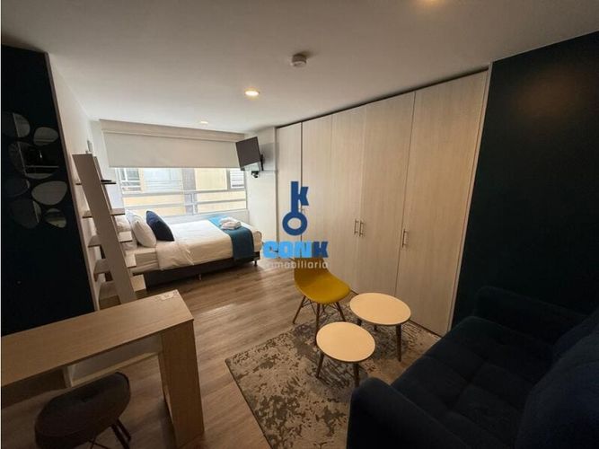 Apartaestudio en venta en Las Nieves, Bogotá, 26 m² · foto 2 de 11