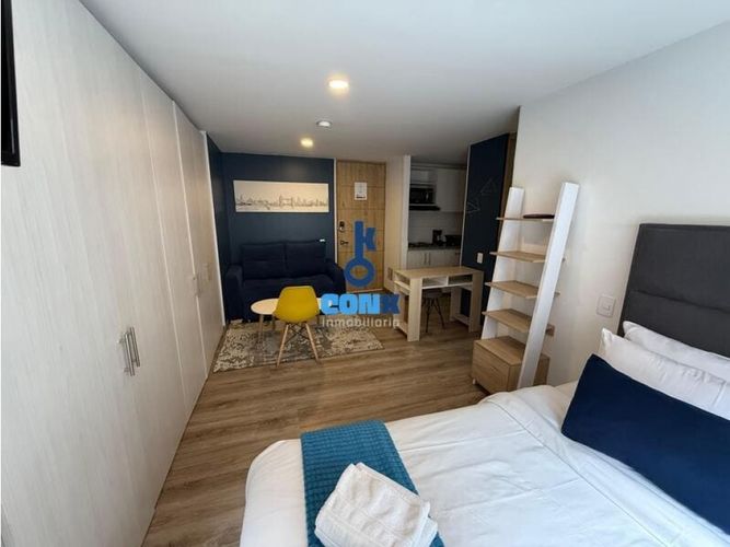 Apartaestudio en venta en Las Nieves, Bogotá, 26 m² · foto 8 de 11