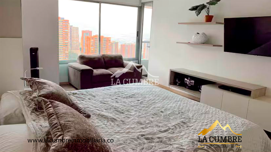 Apartamento de 2 alcobas en arriendo en Castropol, Medellín, 95 m² · foto 9 de 11