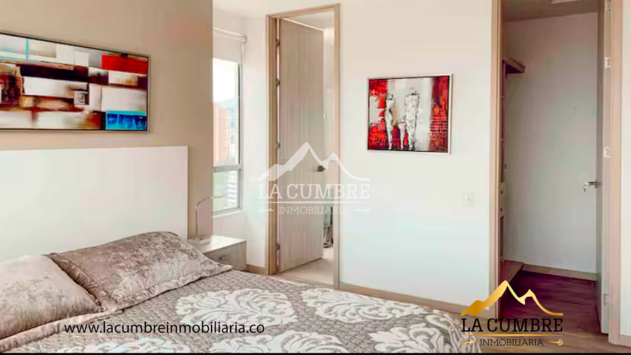 Apartamento de 2 alcobas en arriendo en Castropol, Medellín, 95 m² · foto 10 de 11