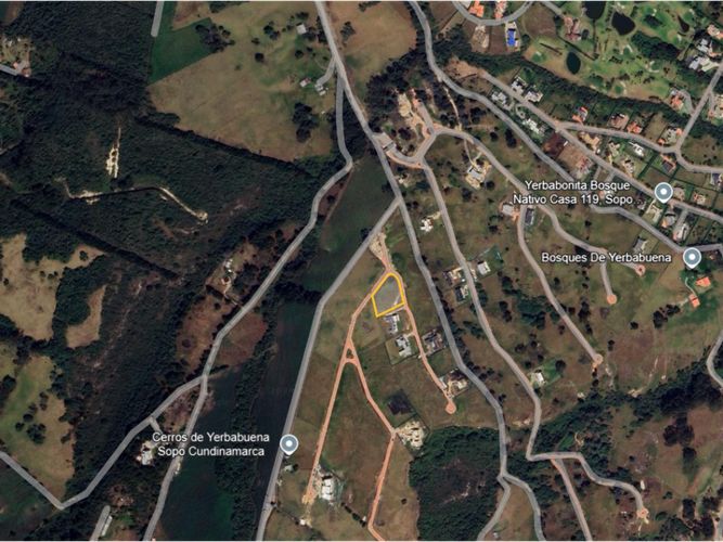 Lote en venta en Yerbabuena, Sopó, 2521 m² · foto 21 de 24