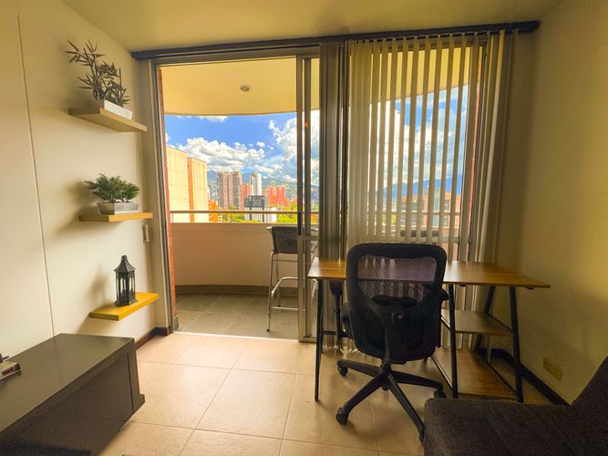 Apartamento de 1 alcoba en arriendo en El Poblado, Medellín, 60 m² · foto 2 de 20