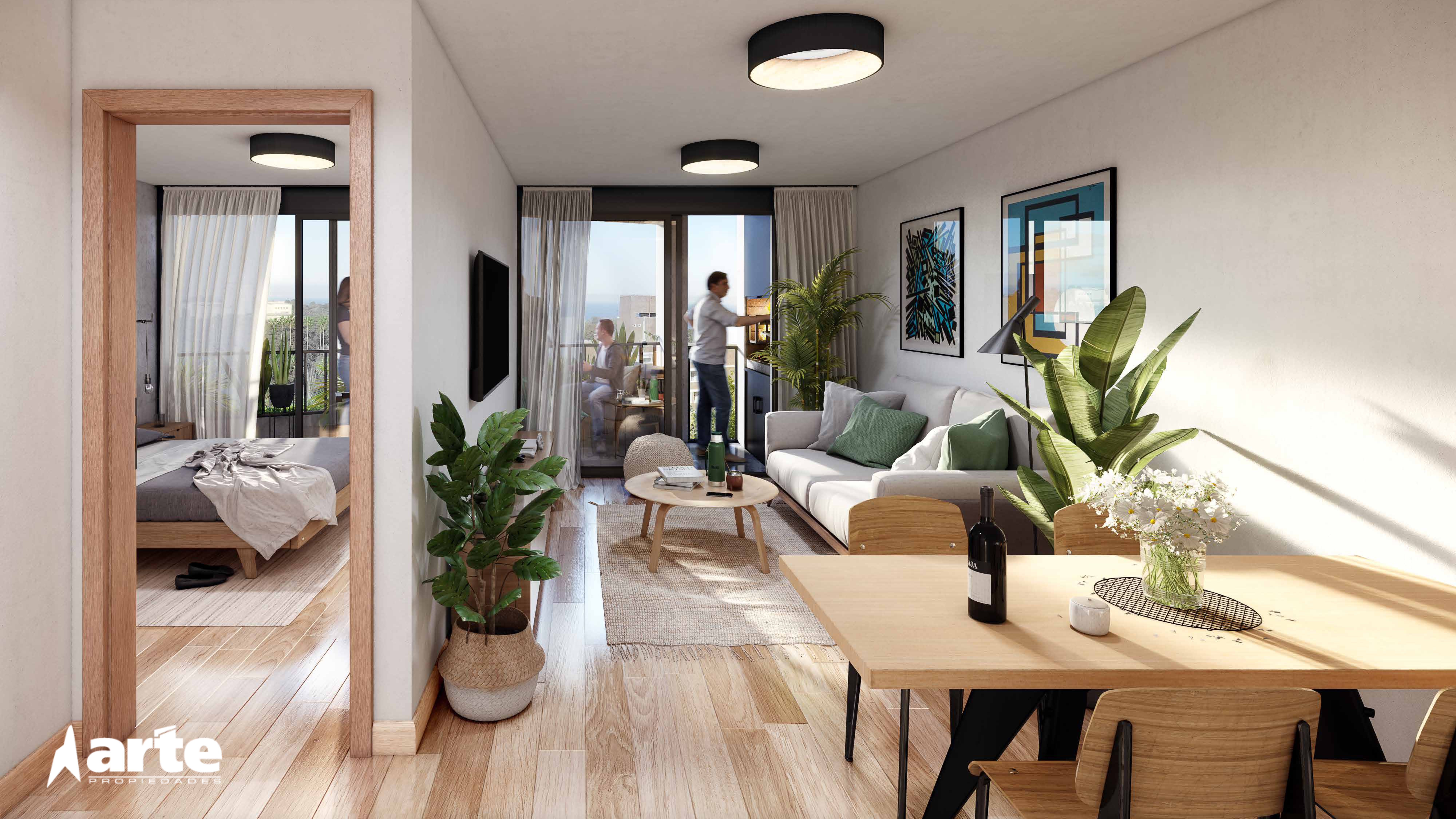 Próximo ESTRENO - Venta de apartamento de 1 dormitorio con parrillero en punta carretas - Ansicht 6