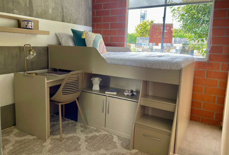 Apartamento de 2 alcobas en venta en La Estancia, Madrid, 49 m² · foto 9 de 9