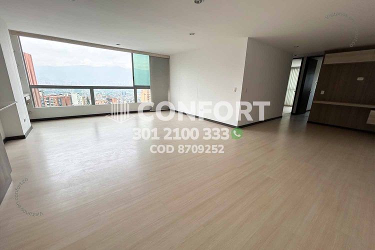 Apartamento de 3 alcobas en arriendo en Loma Del Esmeraldal, Envigado, 90 m² · foto 2 de 24