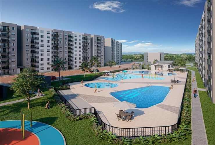 Apartamento de 2 alcobas en venta en Las Palmas, Ricaurte, 52 m² · foto 4 de 15