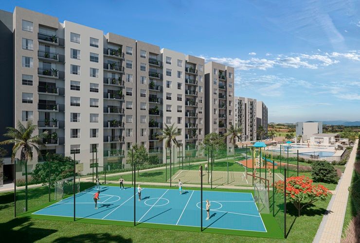 Apartamento de 2 alcobas en venta en Las Palmas, Ricaurte, 52 m² · foto 3 de 15