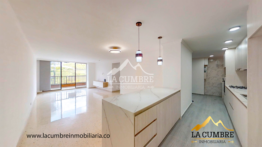 Apartamento de 3 alcobas en arriendo en La Aguacatala, Medellín, 120 m² · foto 5 de 13