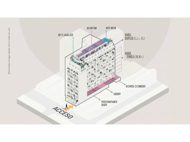 Apartaestudio en venta en El Poblado, Medellín, 26 m² · foto 10 de 11