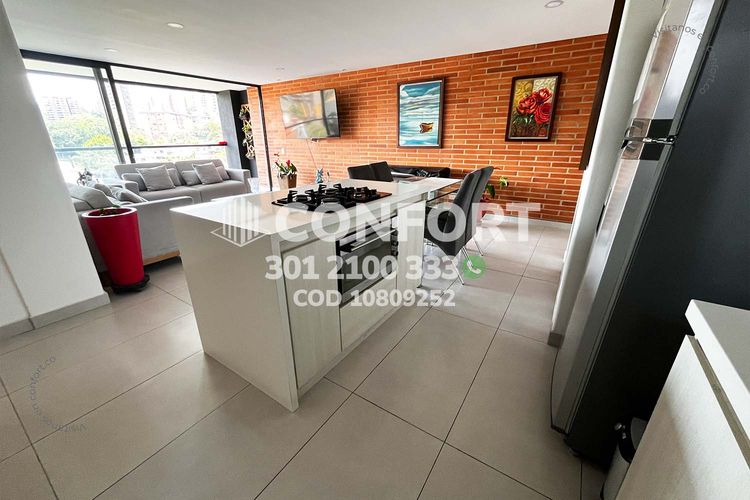 Apartamento de 3 alcobas en arriendo en Cumbres, Envigado, 102 m² · foto 9 de 23