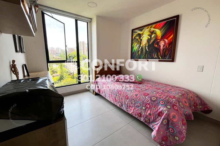 Apartamento de 3 alcobas en arriendo en Cumbres, Envigado, 102 m² · foto 12 de 23