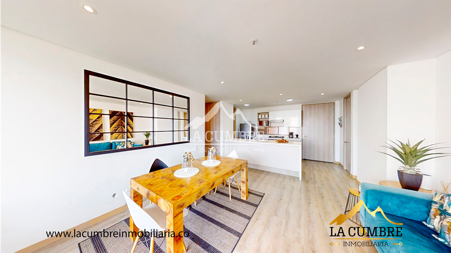 Apartamento de 2 alcobas en arriendo en Los Balsos, Medellín, 96 m² · foto 5 de 15