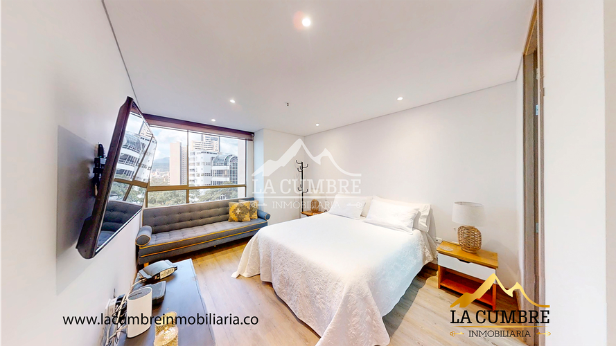 Apartamento de 2 alcobas en arriendo en Los Balsos, Medellín, 96 m² · foto 12 de 15