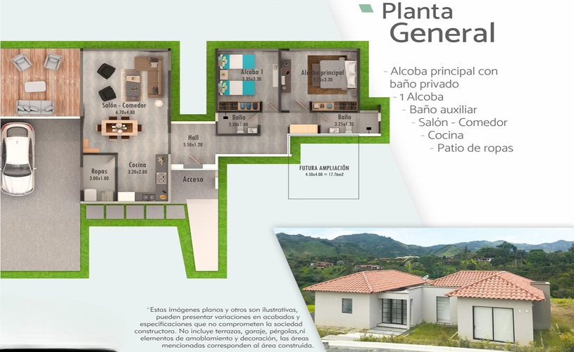 Lote en venta en Combia, Pereira, 1509 m² · foto 2 de 3