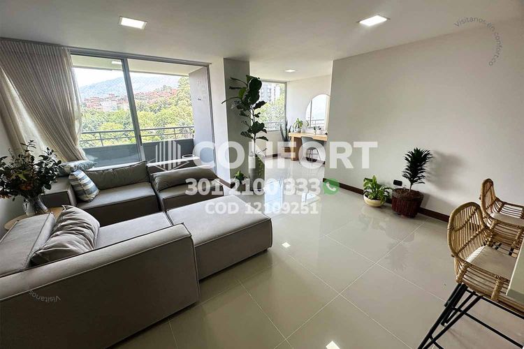 Apartamento de 2 alcobas en arriendo en Loma Del Indio, Medellín, 75 m² · foto 3 de 24