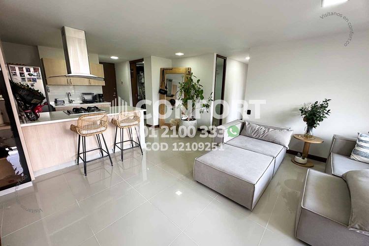 Apartamento de 2 alcobas en arriendo en Loma Del Indio, Medellín, 75 m² · foto 6 de 24