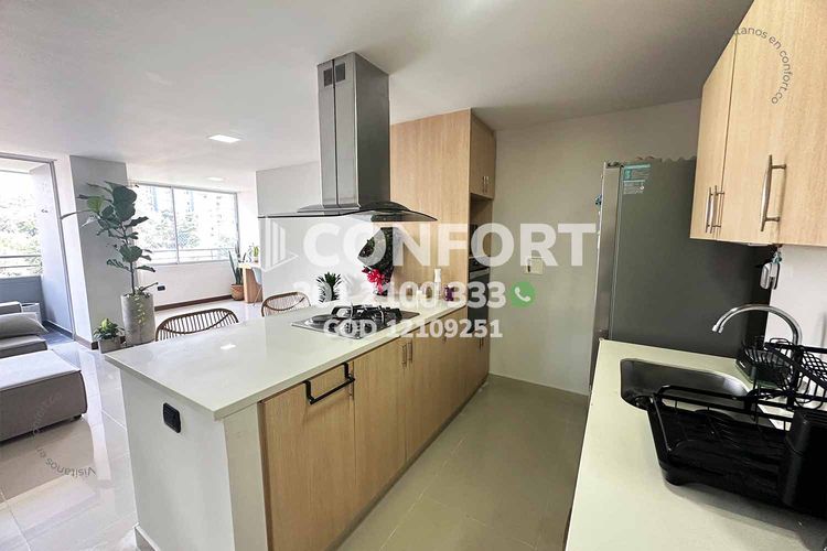 Apartamento de 2 alcobas en arriendo en Loma Del Indio, Medellín, 75 m² · foto 17 de 24
